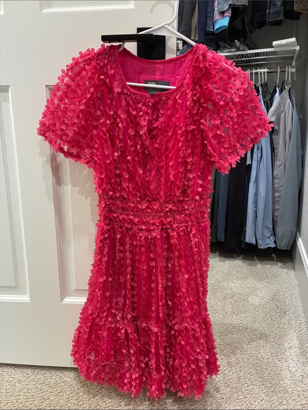 Maeve Somerset Dress 3-D flowers